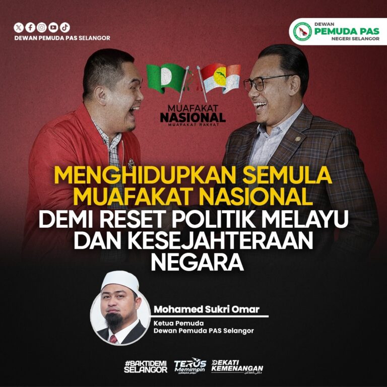 HIDUPKAN SEMULA MUAFAKAT NASIONAL UNTUK RESET POLITIK ORANG MELAYU